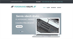 Desktop Screenshot of halmi.cz